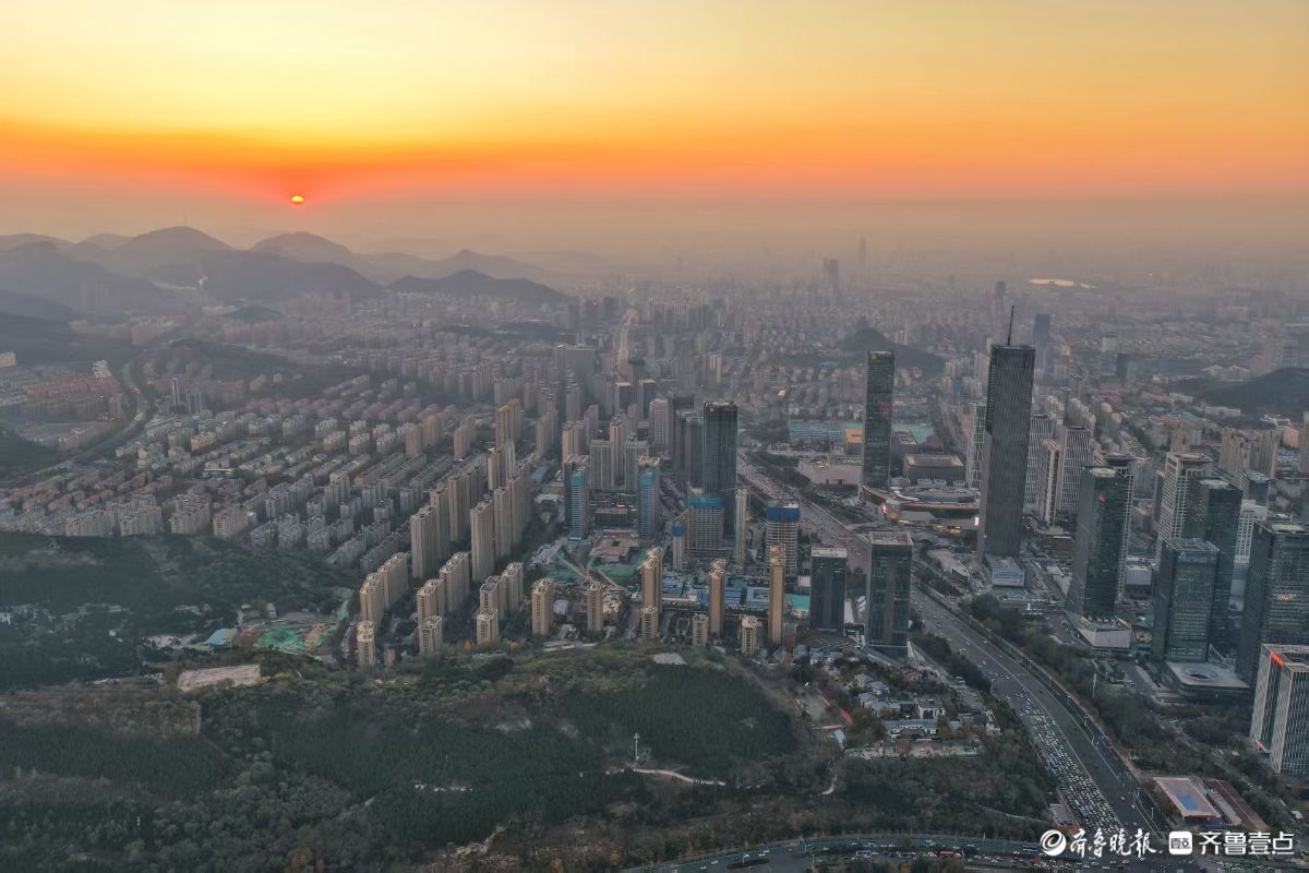 西边的太阳就要落山了