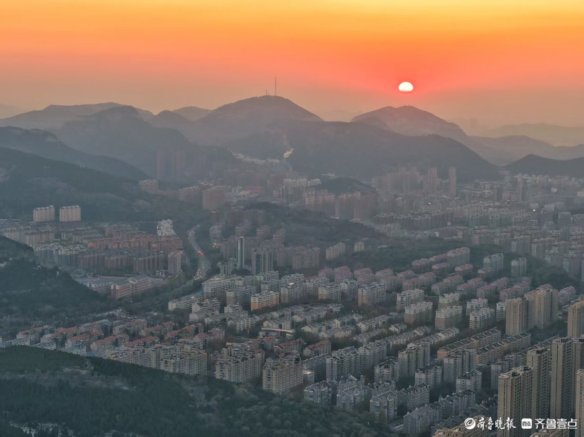 西边的太阳就要落山了