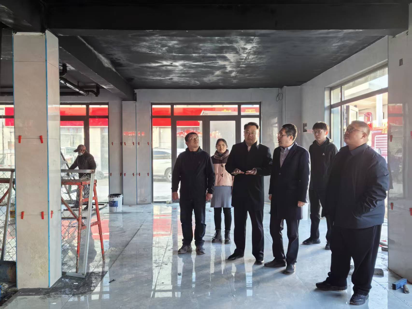 无棣县棣丰街道全力以赴保障农博城12月6日盛大开业