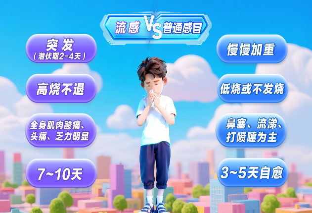 “中招”流感怎么办？这样做能缓解症状