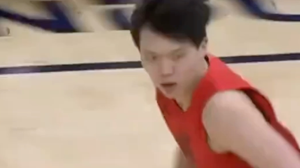 果然视频|NBA生涯首次先发，杨瀚森得到4分5篮板2助攻