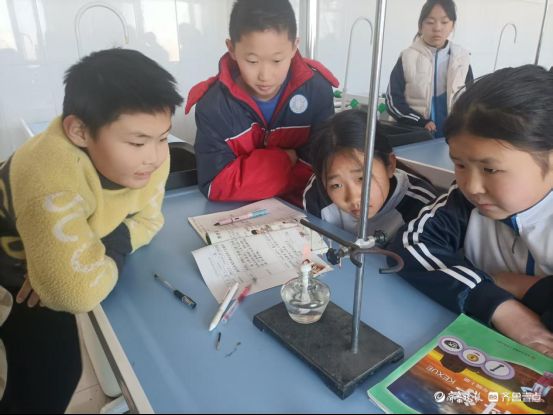 趣味实验探科学——广平镇双庙魏小学开展热传导实验活动