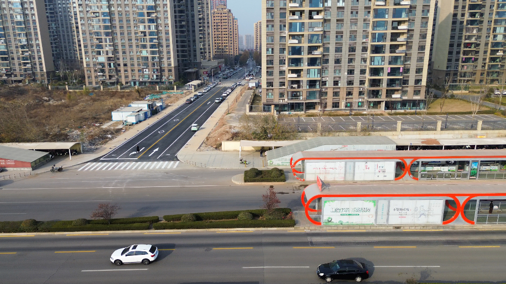 乘坐BRT不再绕路，枣庄市中区黄庄路今日正式通车！