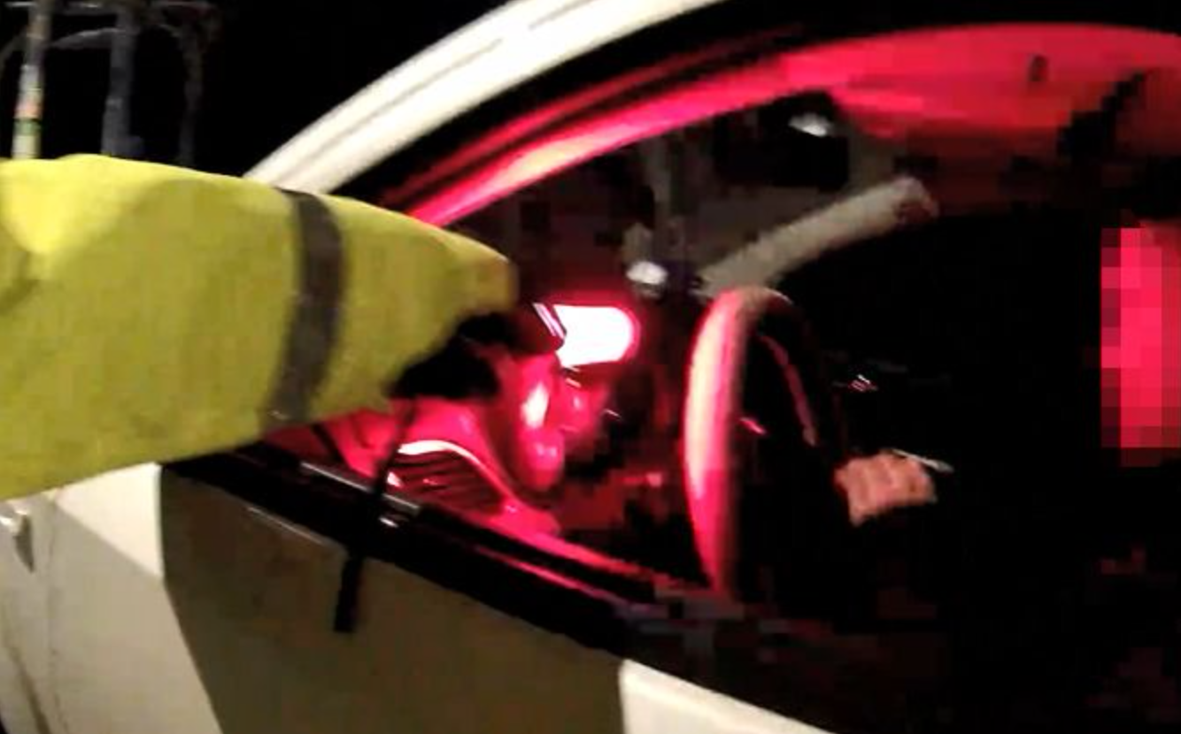 试图逃检终被擒，济南一男子醉驾被查