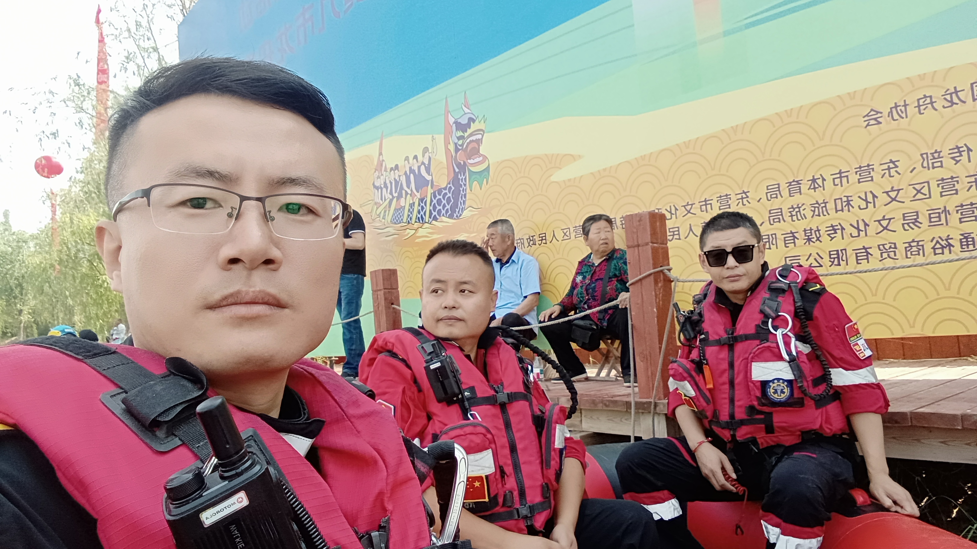 我在东营做志愿者丨刘晓阳：风雨中的“生命防线”