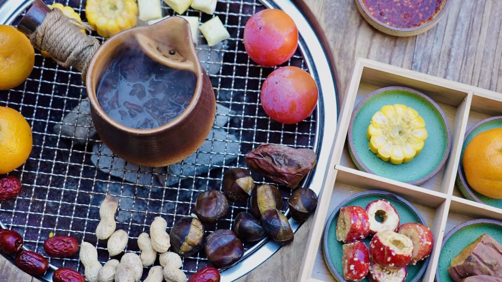 果然视频丨打卡围炉煮茶，解锁青岛冬日仪式感