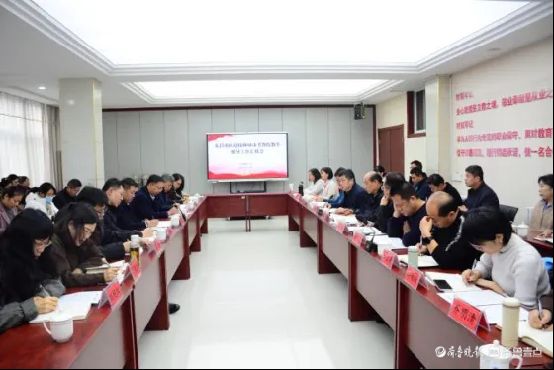 聊城市教育考试与教学研究院到东昌府区视导高中教育教学工作