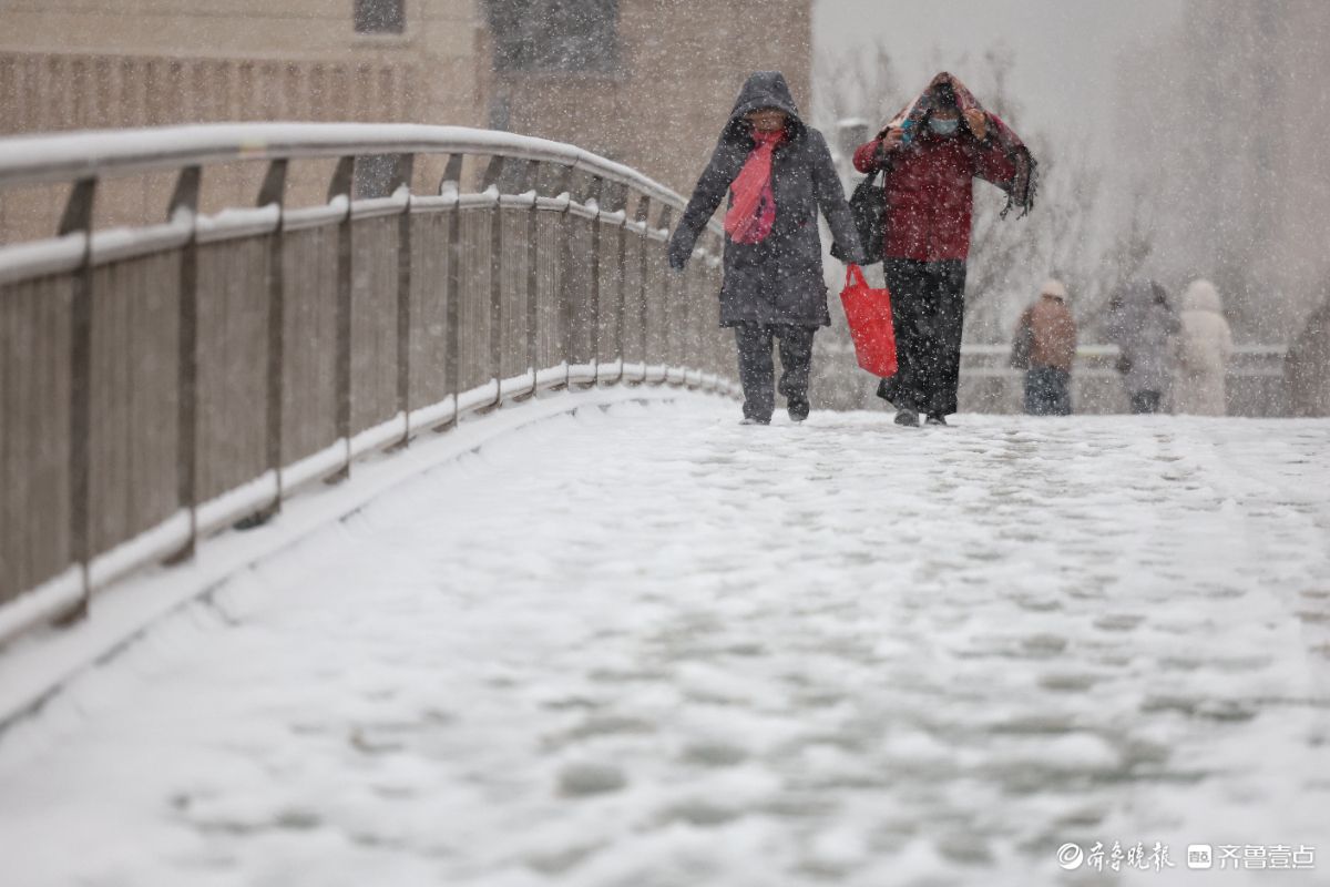 济南初雪来啦！