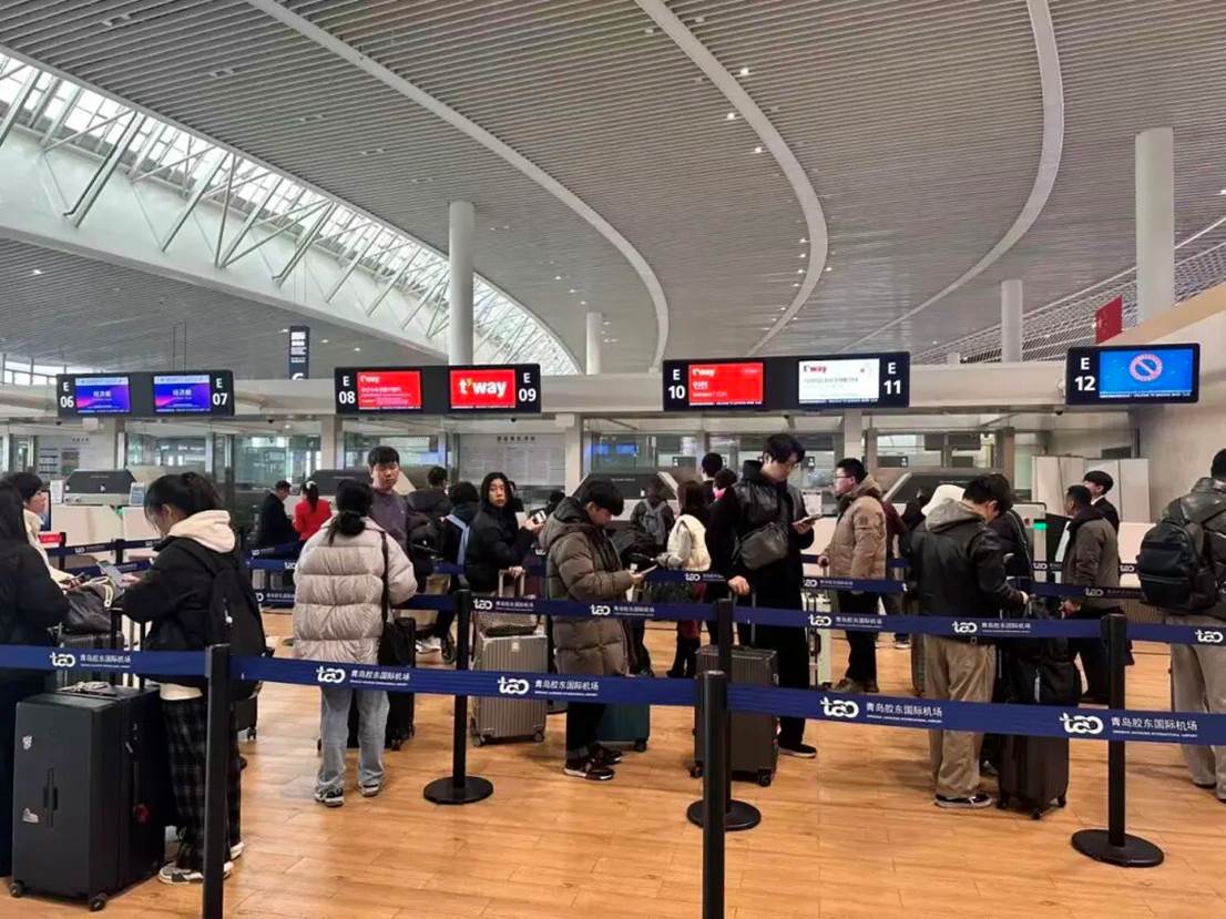 德威航空青岛⇌首尔航线复航！首班客座率95%