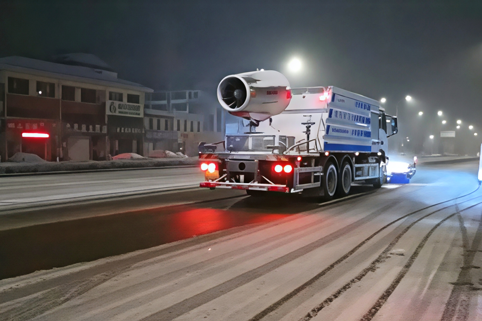 潍坊出动860台次机械连夜清雪，次日凌晨主干道全部畅通