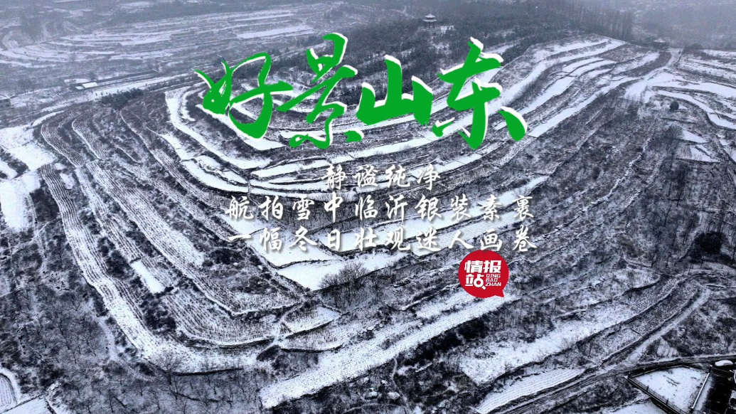 果然视频·好景山东|静谧纯静！航拍雪中临沂银装素裹壮美如画