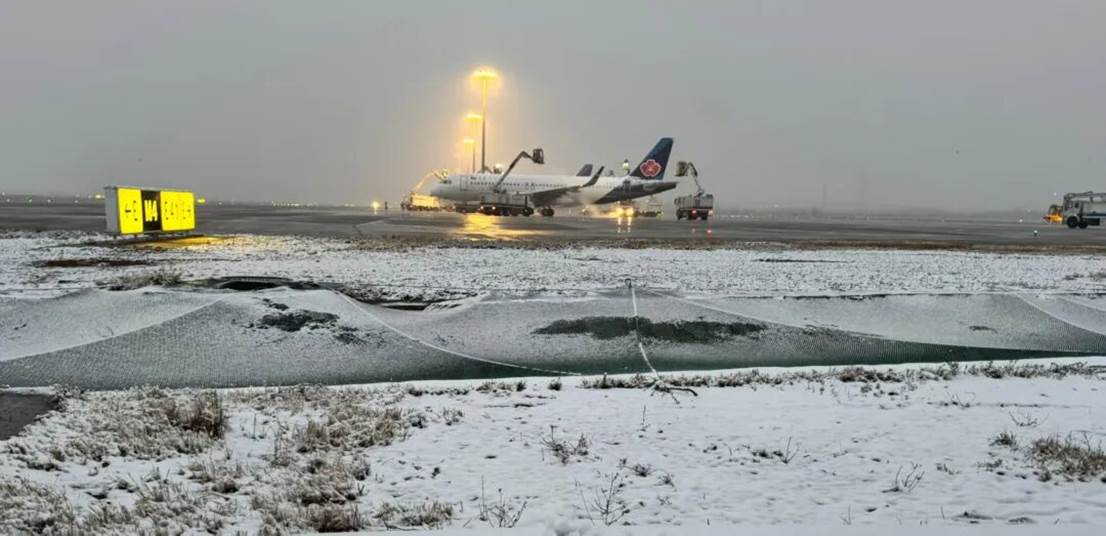 初雪来袭，青岛机场多措并举护航顺畅旅途