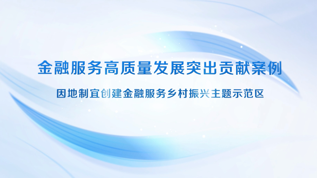 山东农行2025好品金融“金融服务高质量发展突出贡献案例”——因地制宜创建金融服务乡村振兴主题示范区