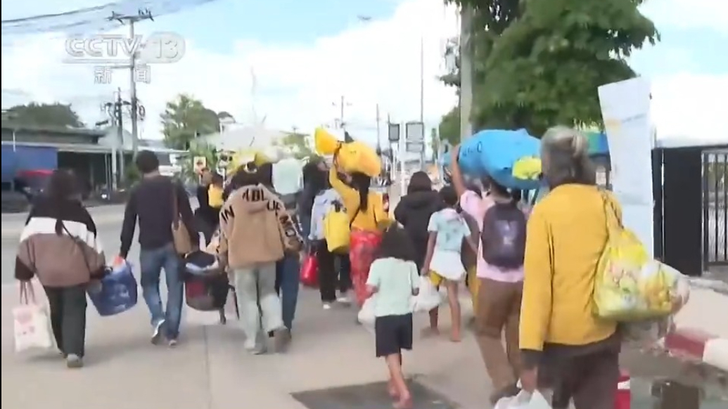现场直击：泰柬最大陆路口岸关闭，大量民众滞留
