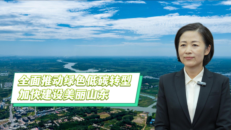 权威访谈｜侯翠荣：全面推动绿色低碳转型，加快建设美丽山东