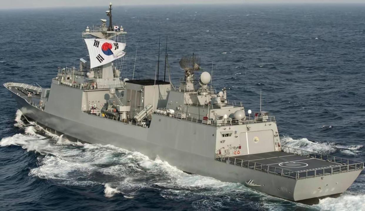 韩军举行“东海领土守护演习”