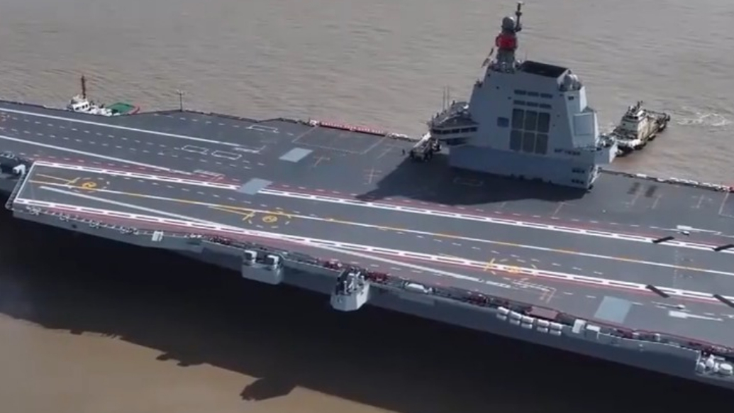 科幻片既视感！福建舰电磁弹射爆发力绝了