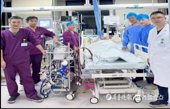 生命接力 巨野县人民医院成功实施首例ECMO救治危重患者