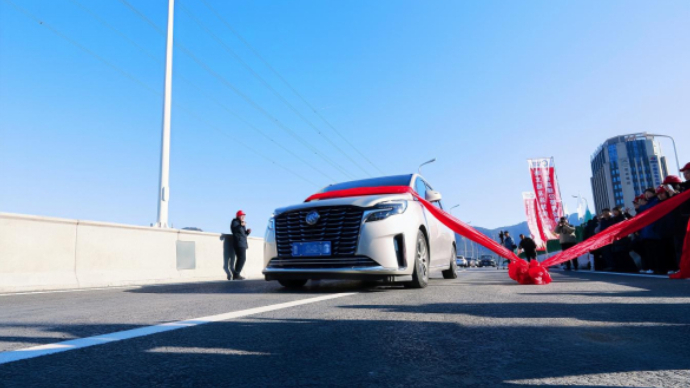 唐山路快速路26日主线通车！与重庆路、青银高速的高效衔接