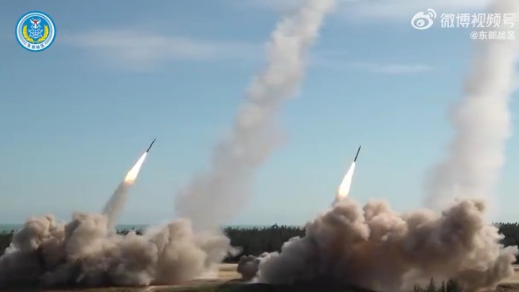 东部战区实弹射击画面集锦来了！