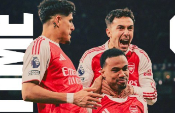 热闻|4-1终结维拉11连胜！阿森纳领跑英超积分榜，锁定半程冠军