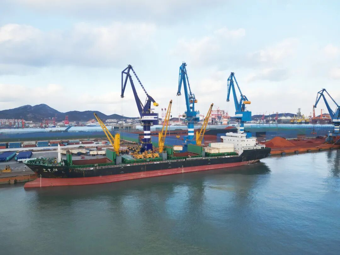 2025年烟台港件杂货发运量超1600万吨，跃居全国港口第二