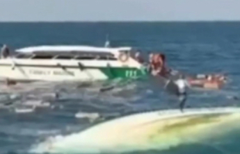 泰国南部快艇与渔船相撞致多名游客受伤