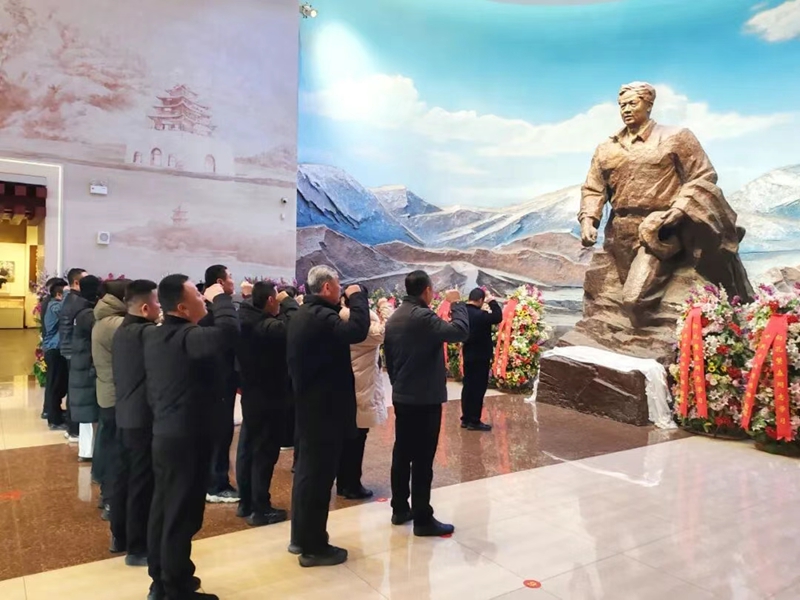 聊城市城管局园林中心走进孔繁森同志纪念馆开展“追寻楷模足迹 践行初心使命”主题党日活动