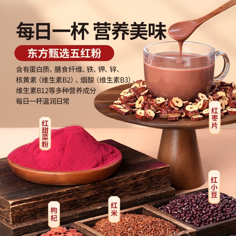 从五红粉到苹果干，东方甄选的爆款密码