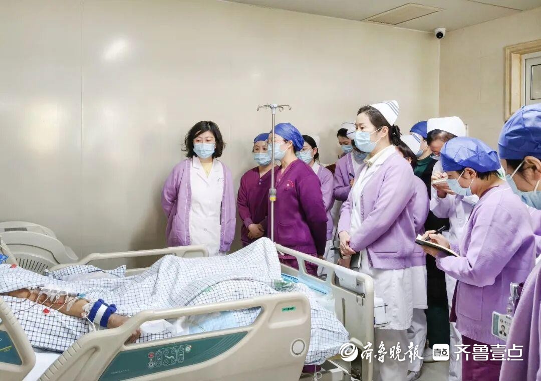 同济医院护理专家团队到滕州市中心人民医院开展指导交流