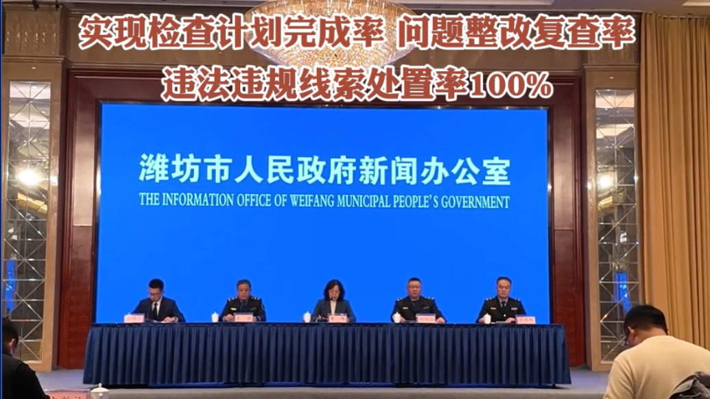 果然视频|查办案件123起，潍坊筑牢药品安全防护网