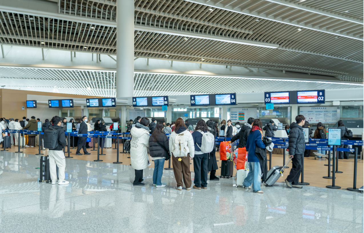 春运期间暖心出行，青岛机场多措并举保障旅客顺畅出行
