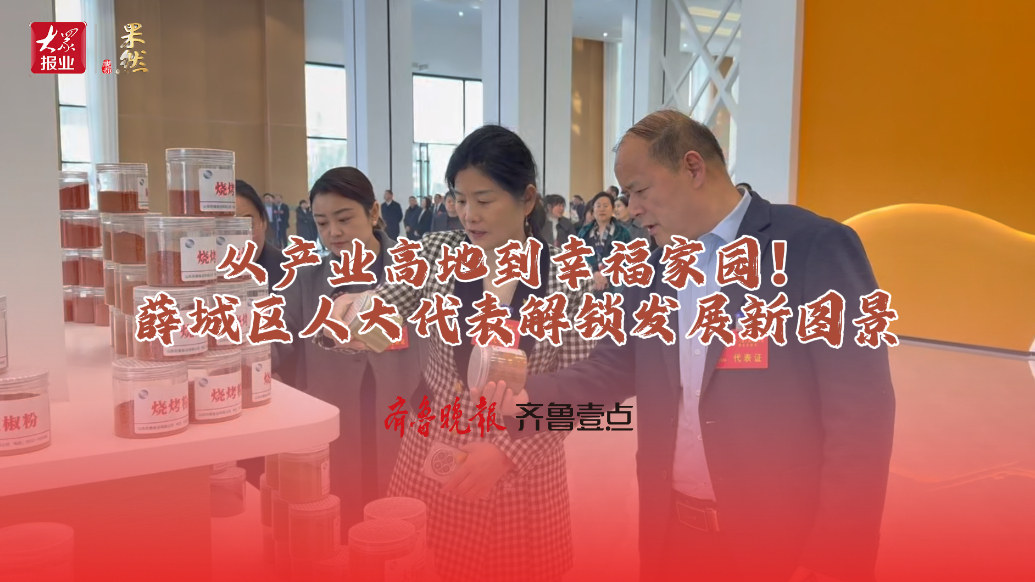 从产业高地到幸福家园！薛城区人大代表解锁发展新图景