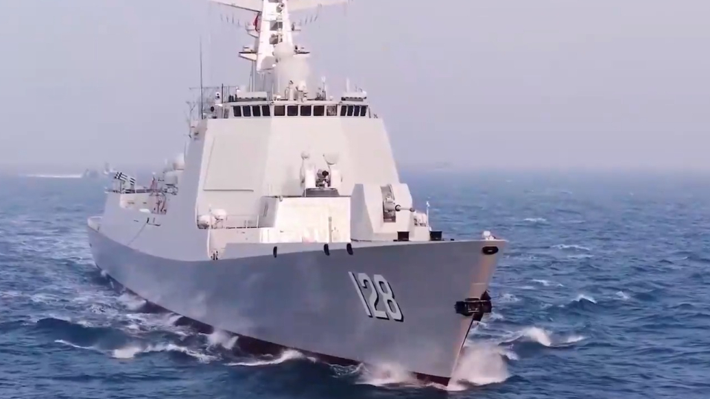 海军052D型导弹驱逐舰再上新