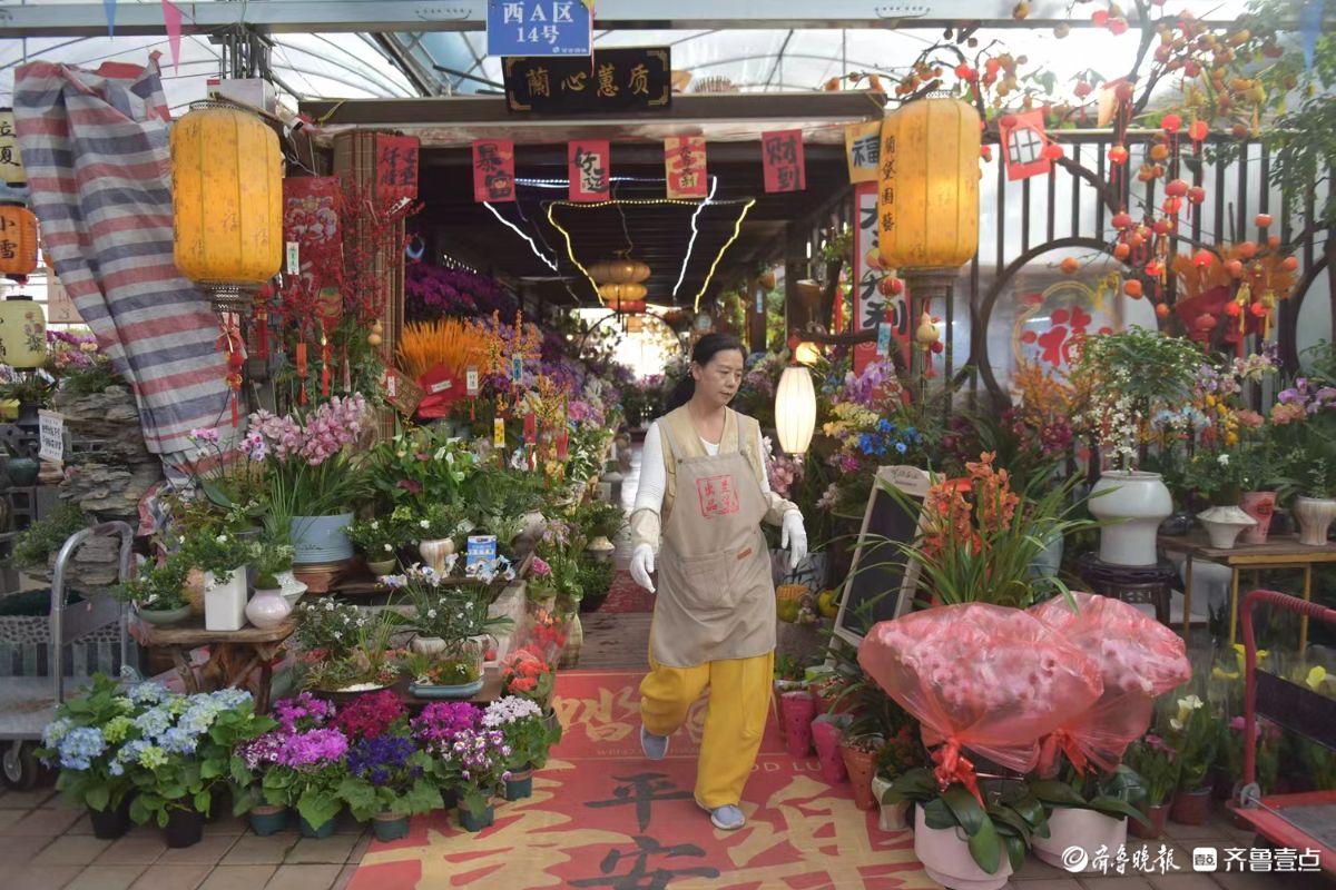 新春随手拍|花香迎新春， “百合”花热销