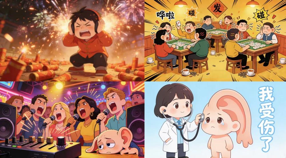 春节通关图鉴|耳背星人拜年记：从鞭炮轰鸣到静听祝福