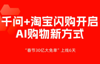 AI购物元年开启！消费者不止用千问点三餐，还闪购年货备新年