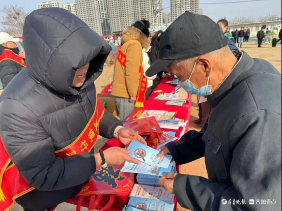 华夏银行聊城分行开展＂幸福三公里 反诈暖新春＂金融教育活动