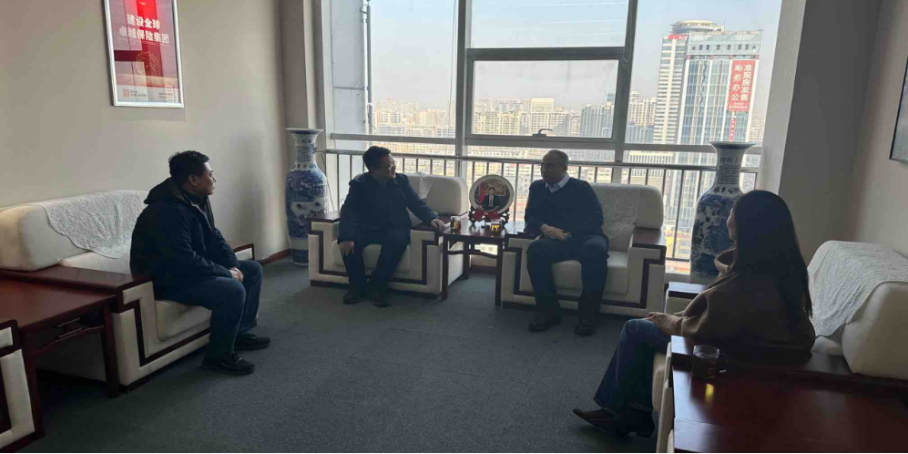 安丘市临浯园区张文忠书记一行到访人保寿险潍坊中支座谈