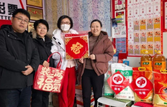 【福彩送福】济南福彩开展“泉城福彩公益行——冬日送温暖”活动