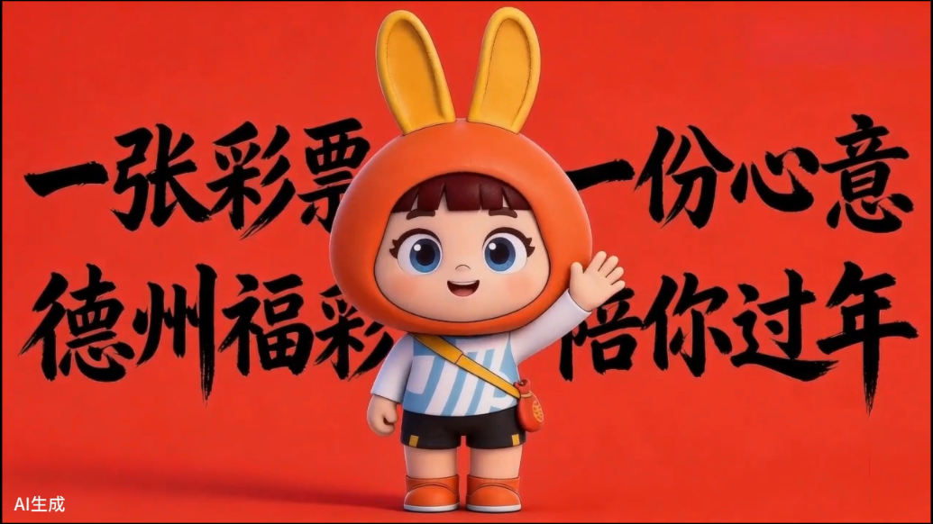 果然视频｜一张彩票，一份心意！德州福彩陪你过年！