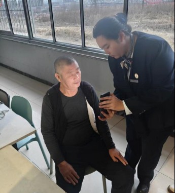 山东移动牟平分公司暖心服务上门，为患病客户解忧