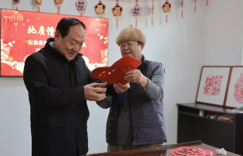 山东省地矿局第六地质大队开展巧手传福迎新春活动