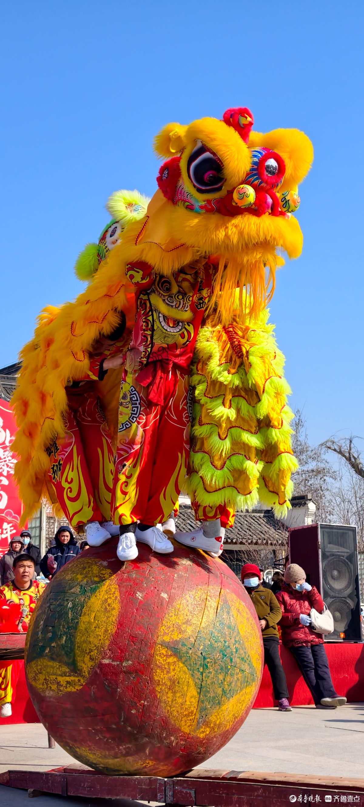 新春随手拍|狮舞呈祥（手机摄影）