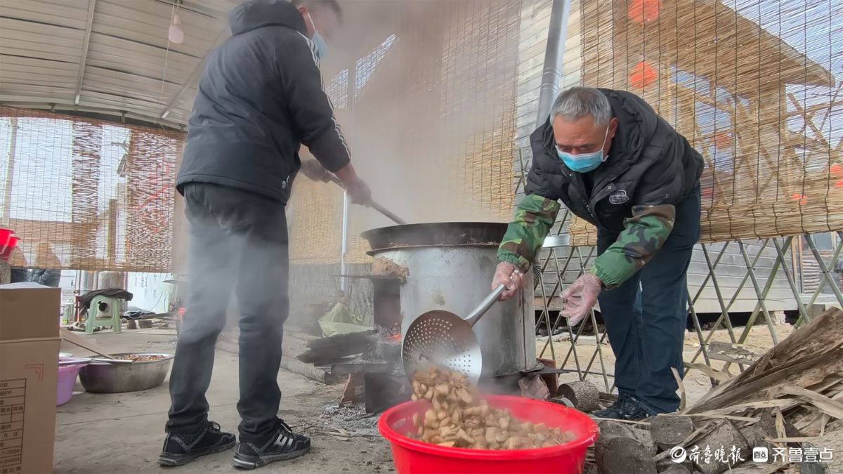 新春随手拍|惠民县皂户李镇后找李村，共赴新春喜宴（手机摄影）