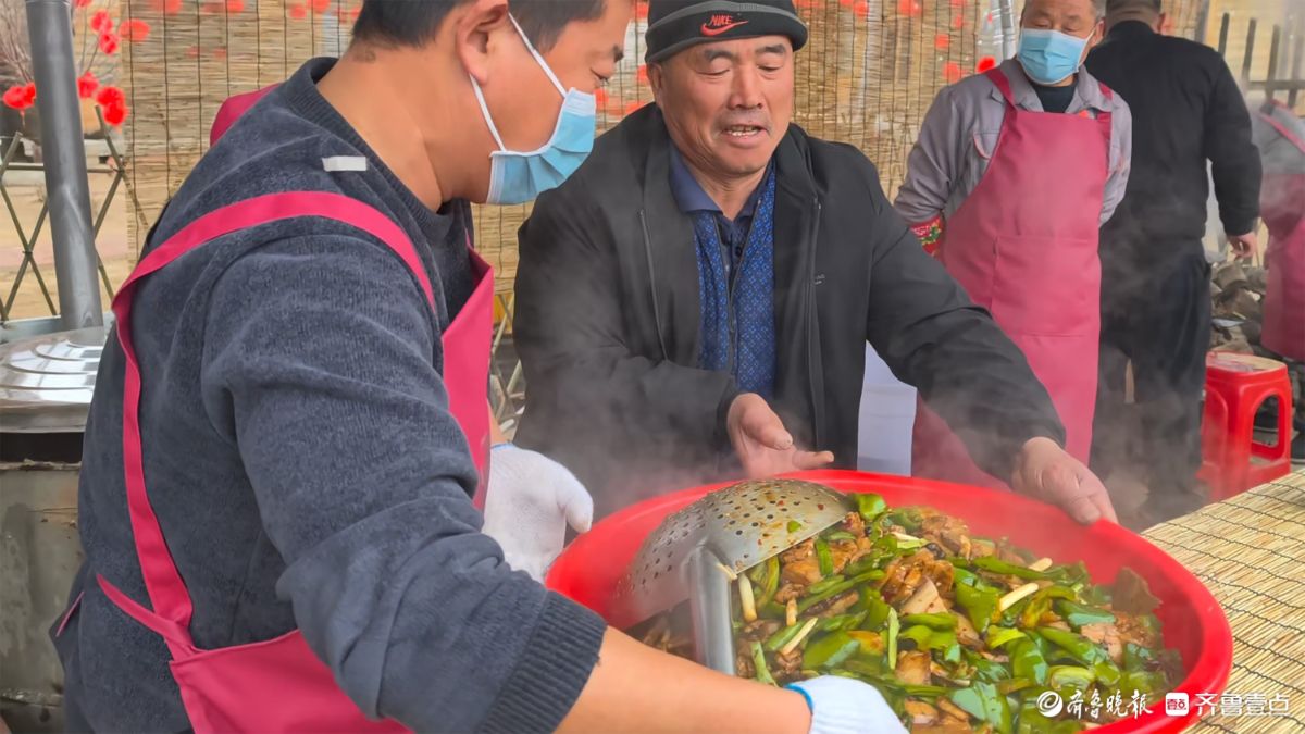 新春随手拍|惠民县皂户李镇后找李村，共赴新春喜宴（手机摄影）