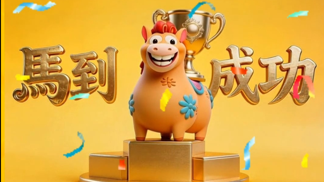 果然视频|欢乐过大年，马上送祝福！祝您马年马到成功