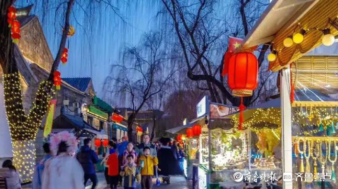 果然视频｜济南“明湖市集”正月初一开启，周边怎么停车看这里