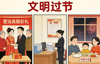 “三件套”引领文明过节新潮流
