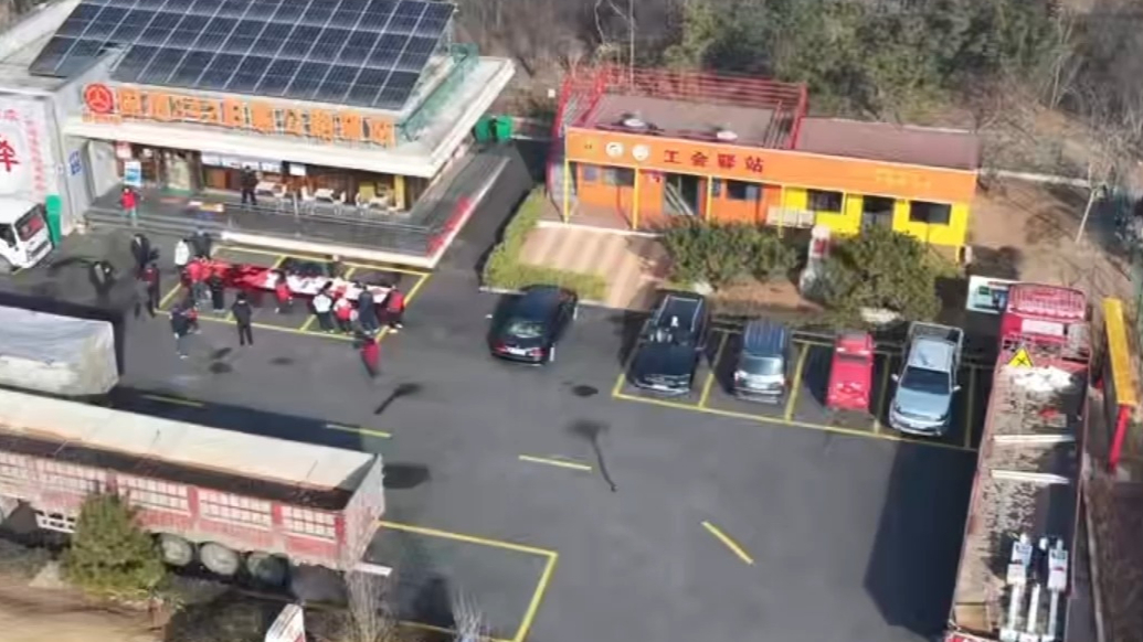 果然视频|驿站送祝福，温暖回家路